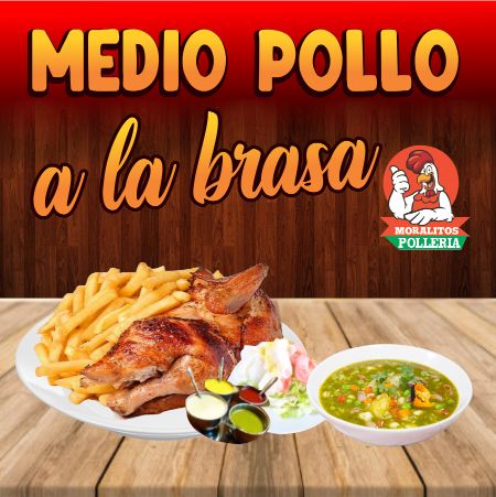 Medio Pollo A La Brasa