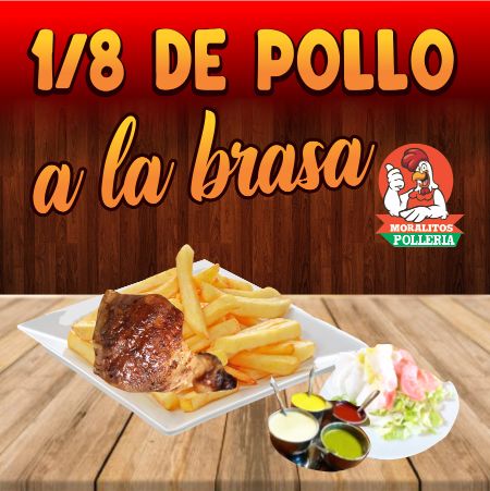 Un Octavo Pollo A La Brasa