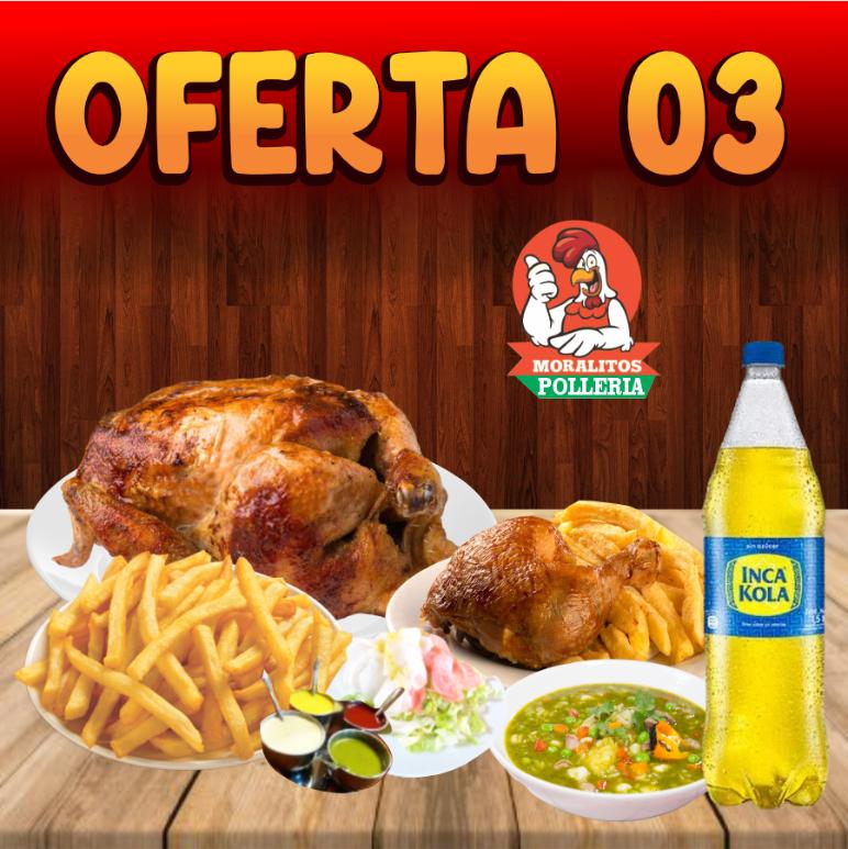 Oferta 3 A La Brasa