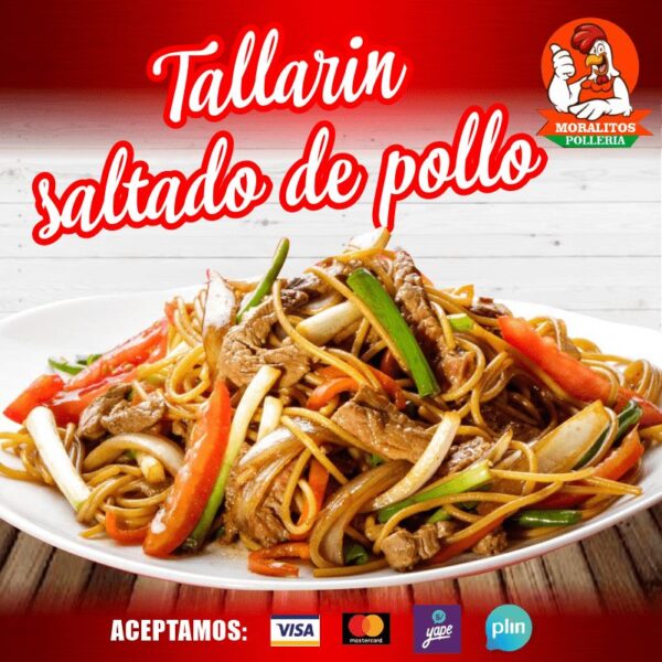 Tallarín Saltado De Pollo