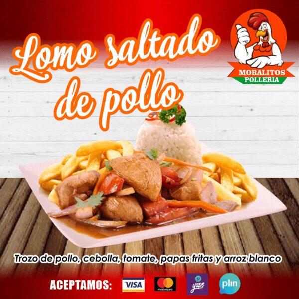 Lomo Saltado De Pollo