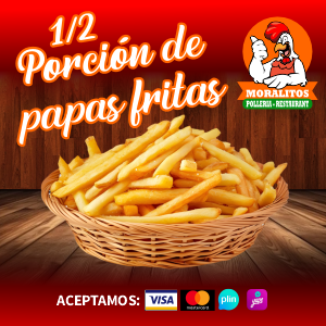 Media Porción De Papas Fritas