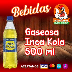 Gaseosa Inca Kola 500 ML