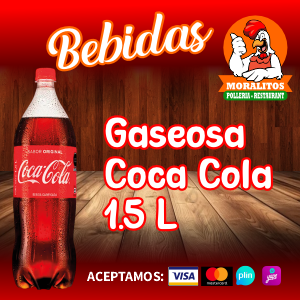 Gaseosa Coca Cola 1.5 LT