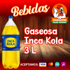 Gaseosa Inca Kola 3 LT