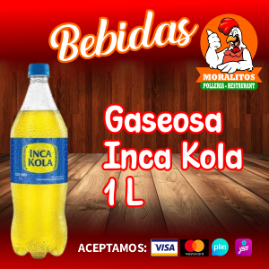 Gaseosa Inca Kola 1 LT