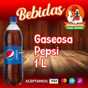 Gaseosa Pepsi 1 LT
